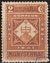 Spain 1931 Montserrat 2 CTS Castaño Rojizo Edifil 637. España 637 u. Subida por susofe